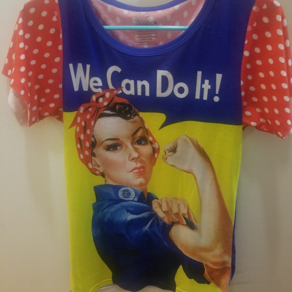 Rosie the Riviter shirt